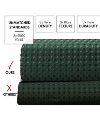 Heavy Duty Fabric Water-resistant Waffle Design Shower Curtains - 72"x72"