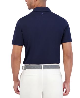 Solid Tech Pique Sports Fit Polo