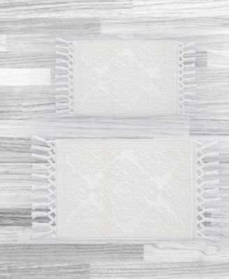 Ricardo Fringe Cotton 2-Pc. Bath Rug Set