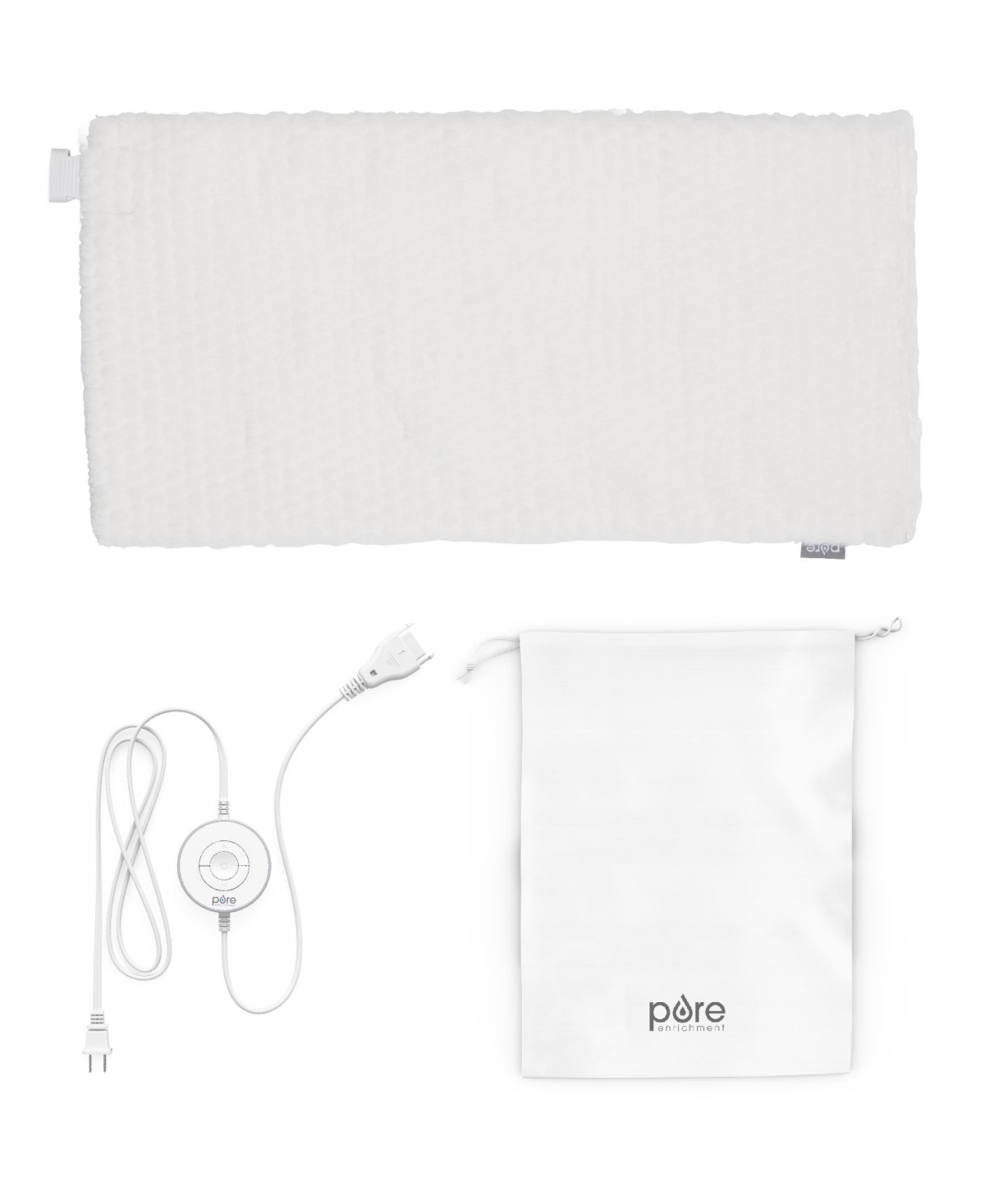 Pure Enrichment Pureradiance Luxury Heating Pad In Cloud