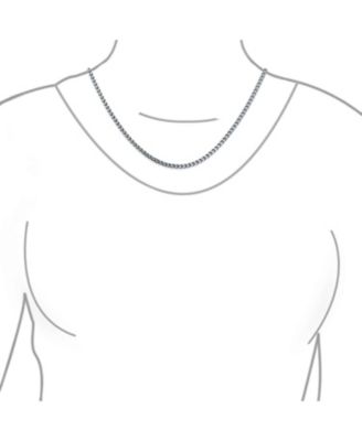 Heavy Duty Biker Jewelry Curb Wheat Link Foxtail Solid Chain Necklace Men Stainless Steel 5MM 30 Inch