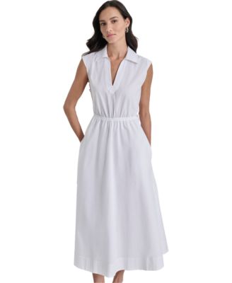 Women's Back-Cut-Out Sleeveless Maxi Dress