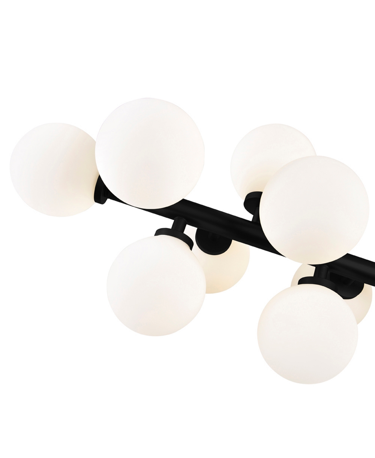 Shop Cwi Lighting 12" Metal Arya 16 Light Chandelier In Black