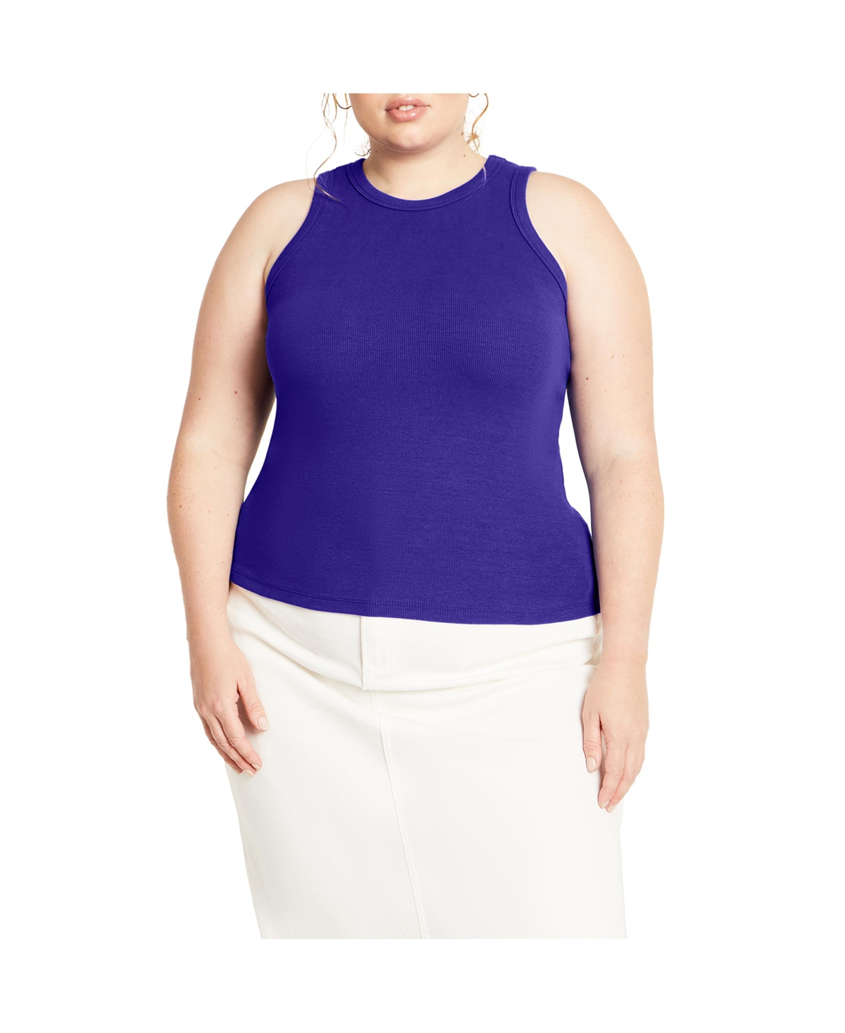 City Chic Women's Talia Rib Tank