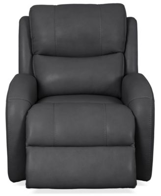 Kellet 33" Leather Power Recliner, Created for Macy's