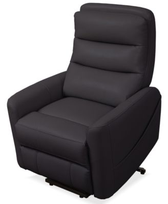 Nelman 34" Beyond Leather Power Lift Chair, Created for Macy's