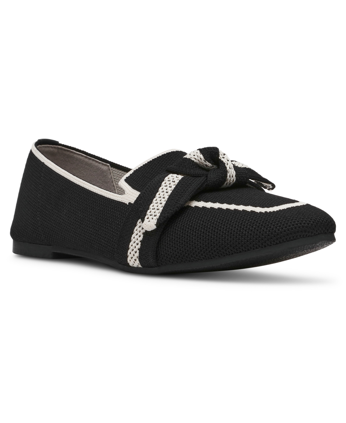 Anne klein black loafers new arrivals