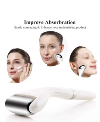 Beauty Facial Care Massager With Stainless Steel Roller