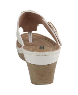 Women's Narbonne Flower Wedge Sandals