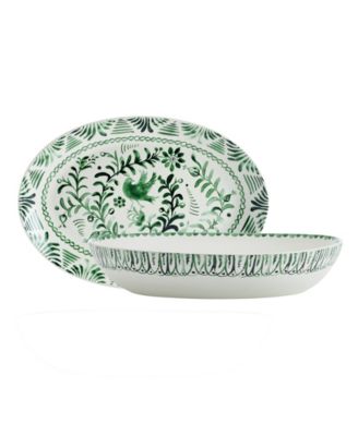 Sicily Serve Bowl & Platter Set