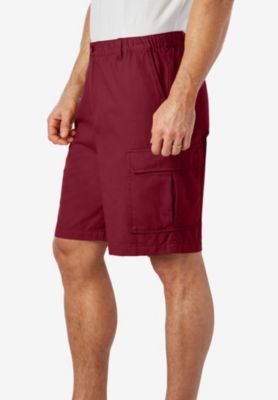 Big & Tall Knockarounds 8" Full-Elastic Cargo Shorts