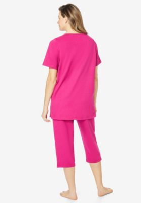 Women's Knit Capri Sleep Set