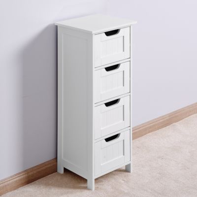 Bathroom Storage Cabinet, Freestanding Cabinet With Drawers