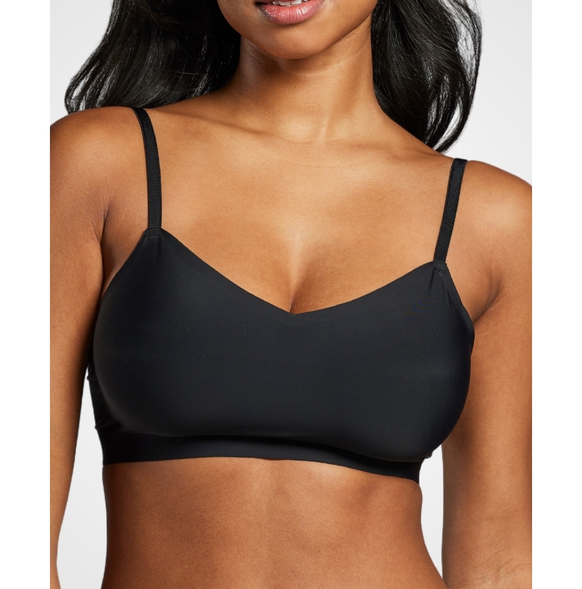 Siella Women's Invisible V-Neck Bra