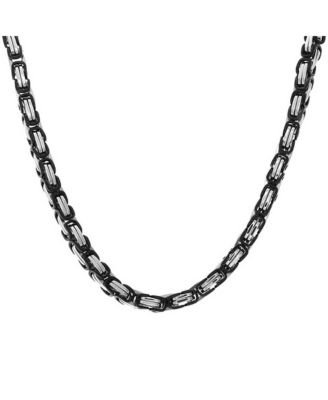 Biker Jewelry Urban Double link Flexible Heavy Chain Necklace Stainless Steel