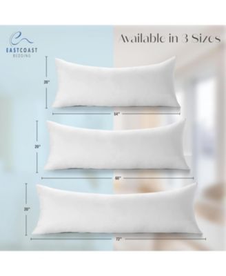 Luxury 100% Goose Down Body Pillow 20x72 Inches, Pack of 1