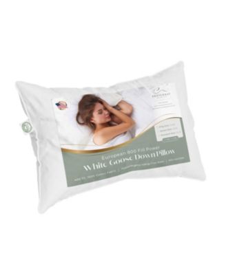 Soft Down Pillow 800 Fill Power Standard Size Pack of 1