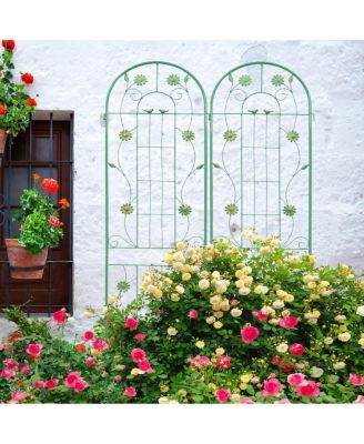 Metal Garden Trellis Climbing Plant Support