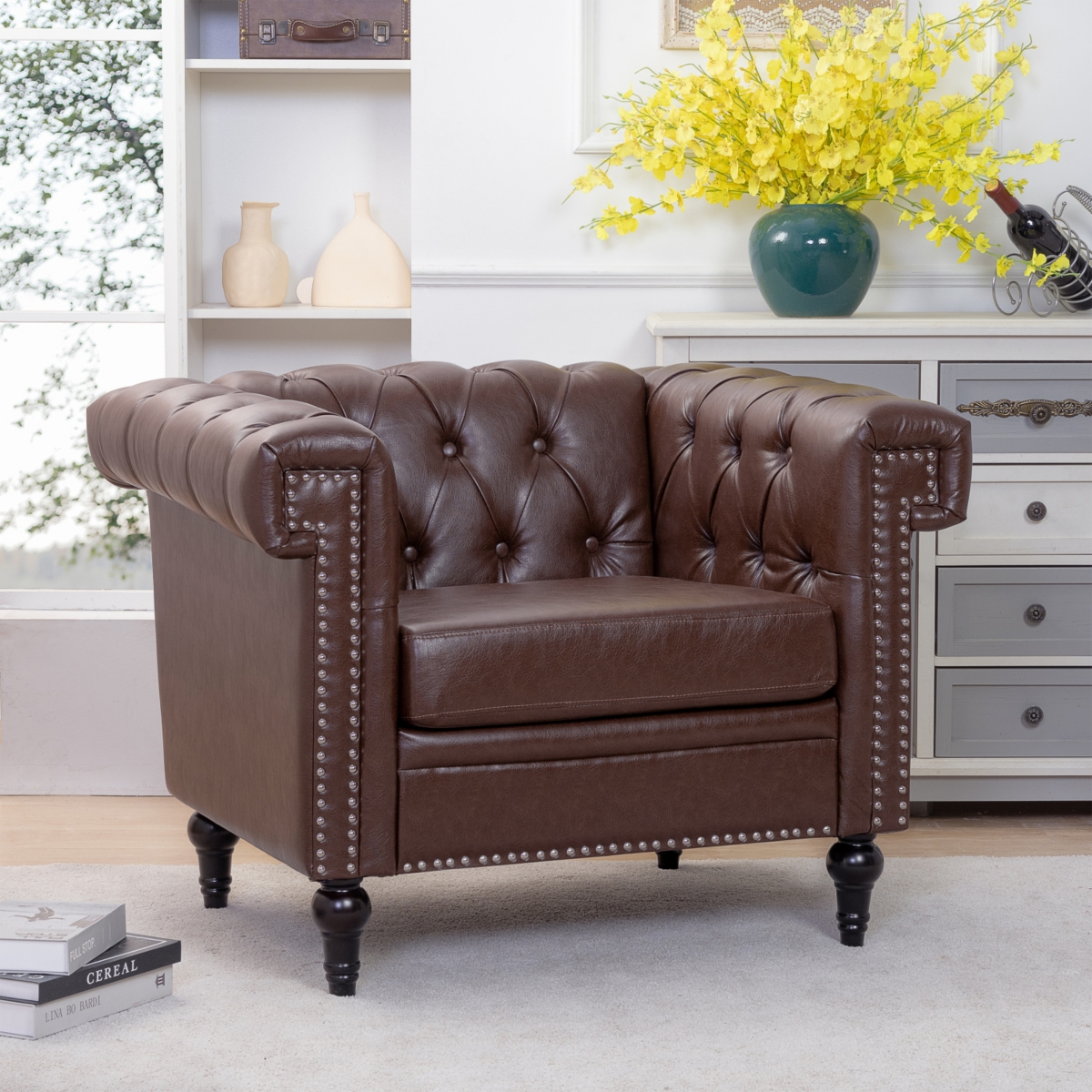 Streamdale Furniture 1 Seater Sofa For Living Room