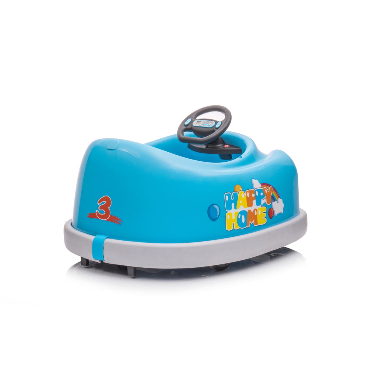Детская игрушка Streamdale Furniture Electric Ride-On Car with Remote Control and Six Play Modes, Ages 1-6, цвет: Синий — фото 3