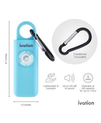 Personal SOS Keychain Alarm, Rechargeable Personal Alarm