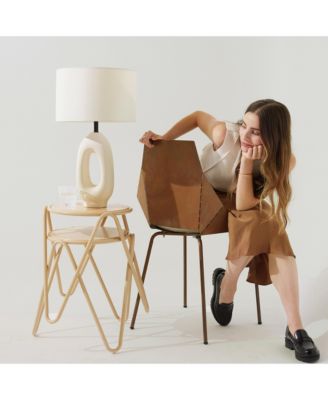 Artemis 22" Ceramic LED Table Lamp with USB-C Charging Port