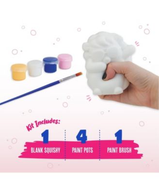 Hedgehog Squishy Painting Your Own  Kit - Slow Rise Blank Squishies