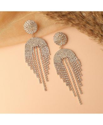 Women's Bling Drop Earrings
