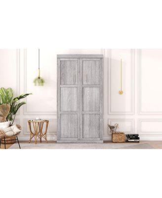 Twin Size Murphy Bed, Can Be Folded Into A Cabinet