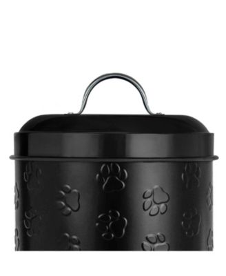 Puppy Paws Metal Food Canister, Medium, 104 oz.