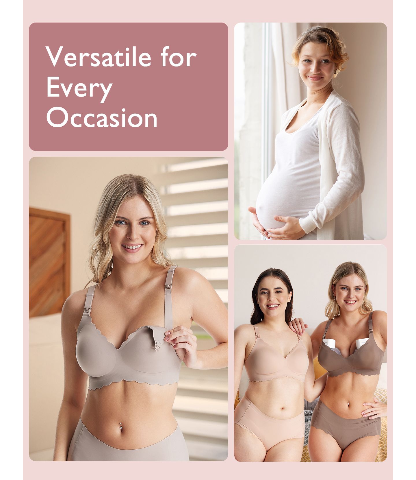 Бра Maternity Jelly — Momcozy, цвет: Коричневый — фото 3
