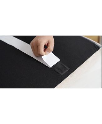 Wall Mounted Easy Assemble Channel Stitched Floating Headboard - 3D Soundproof - Peel & Stick