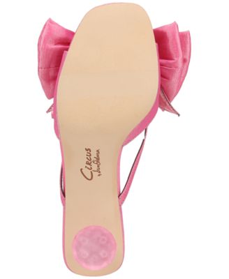  Women's Natalina Bow Kitten-Heel Dress Sandals