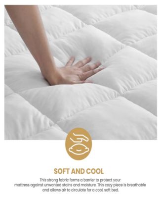 2-Inch Down Alternative Mattress Pad Topper, Queen