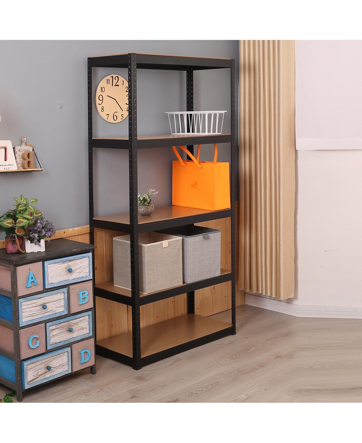 Simplie Fun Adjustable 5-Tier Metal Garage Storage Shelves