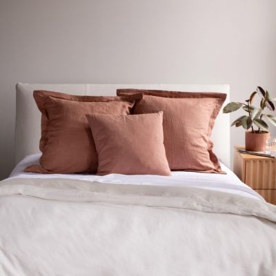 Flanged French Linen Euro Pillow