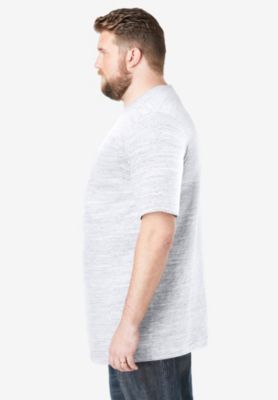 Tall King Size Heavyweight Pocket Crewneck T-Shirt