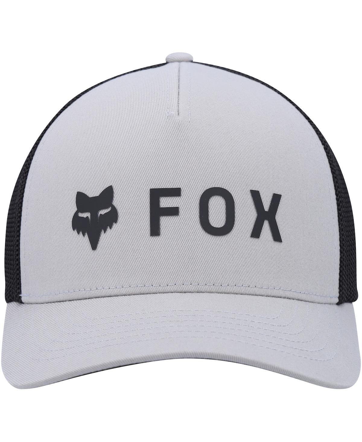 FOX MEN'S GRAY ABSOLUTE MESH FLEX HAT 