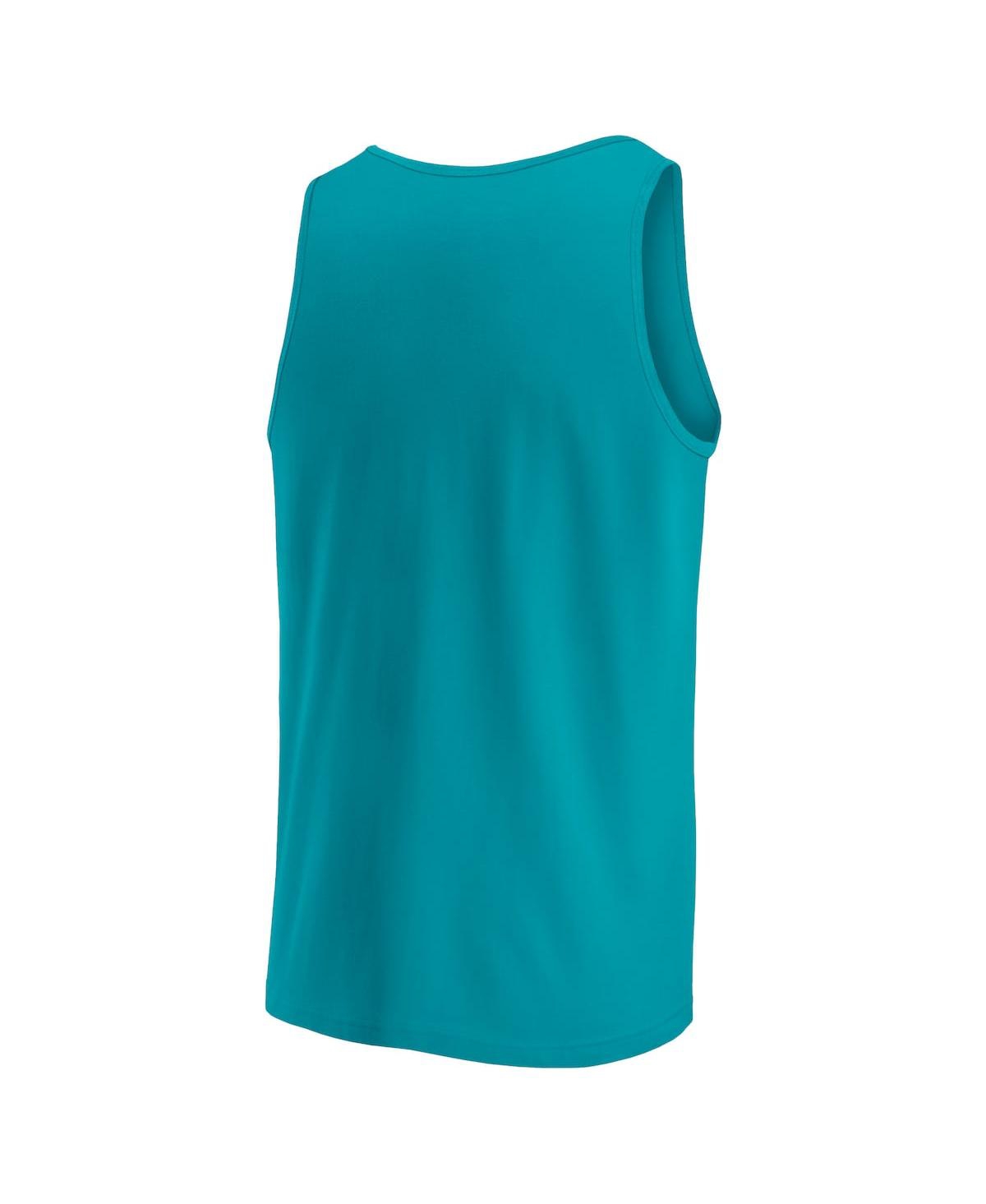 Fanatics Men's Teal Charlotte Hornets Wild Game Tank Top In Teal
