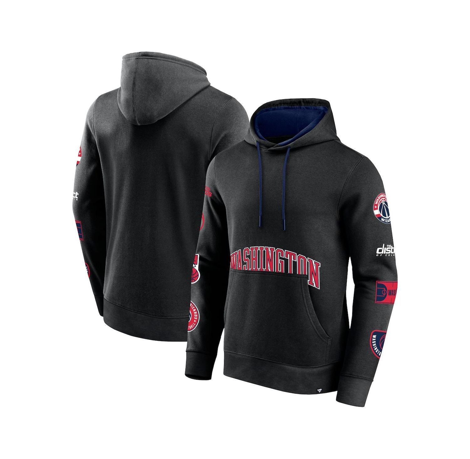 Men's Washington Wizards Home Court Pullover Hoodie