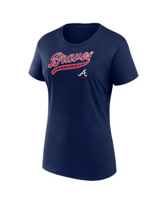 Women's Atlanta Braves Start to Finish Combo Pack T-Shirt Shorts
