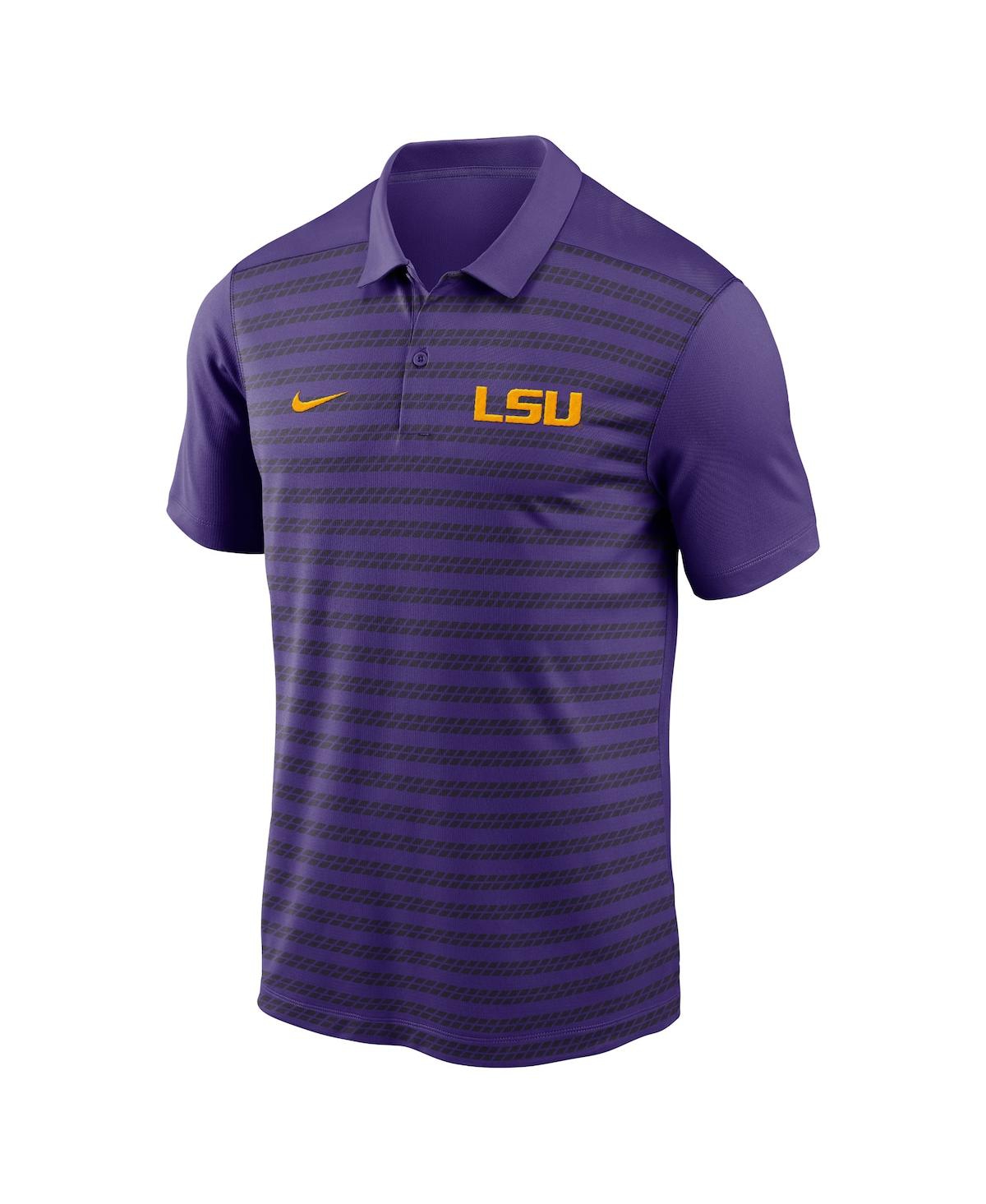 Nike Men'sLsu Tigers 2024 Early Season Coaches Sideline Performance Polo - Purple