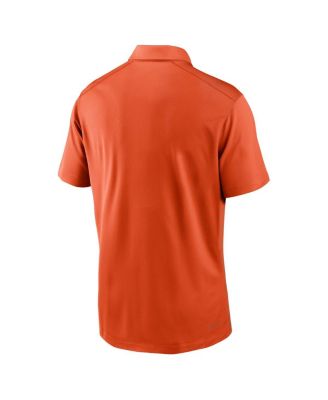 Men's Orange Clemson Tigers 2024 Early Season Coaches Sideline Performance Polo