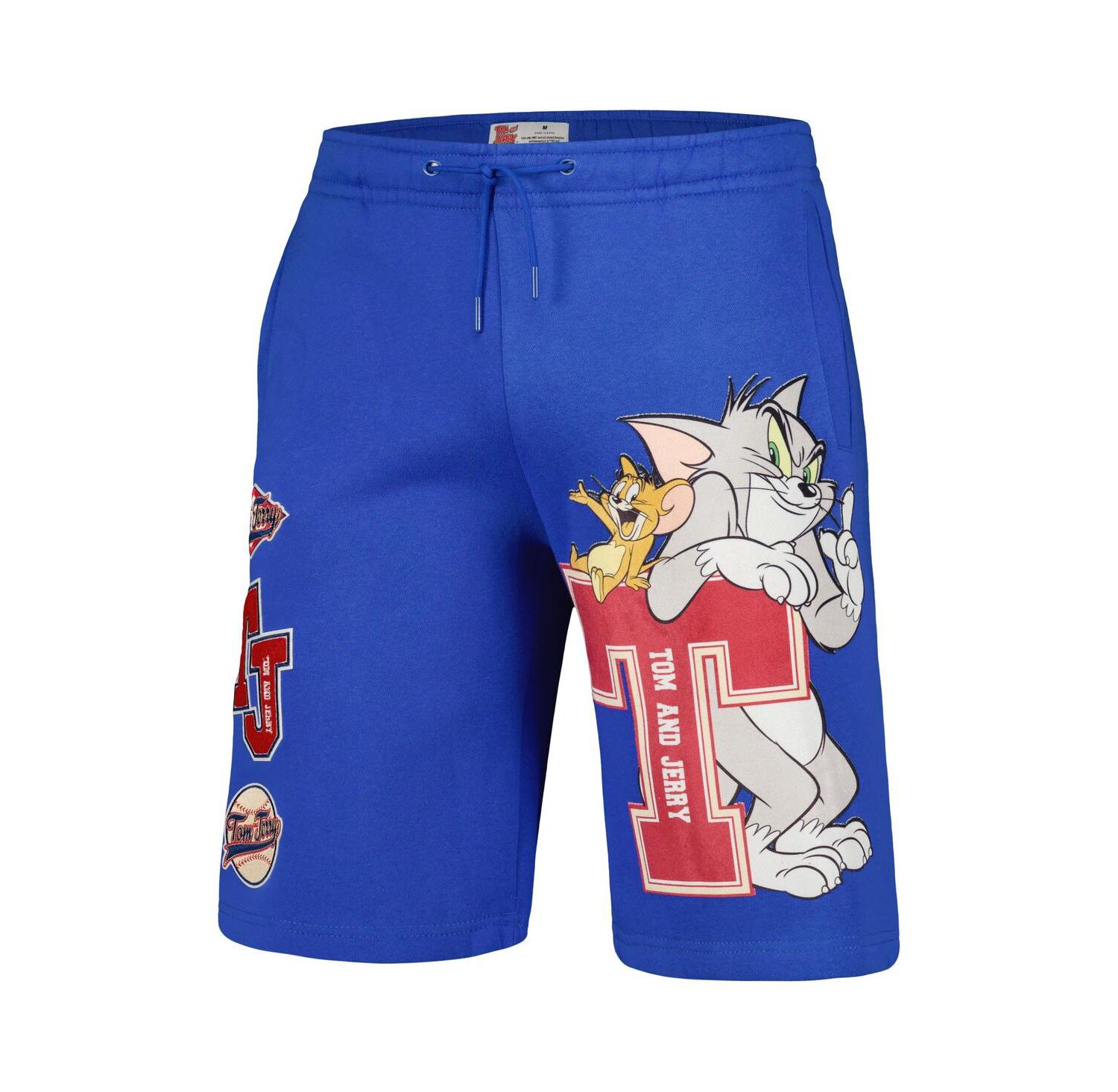 Men's Royal Tom and Jerry University Shorts