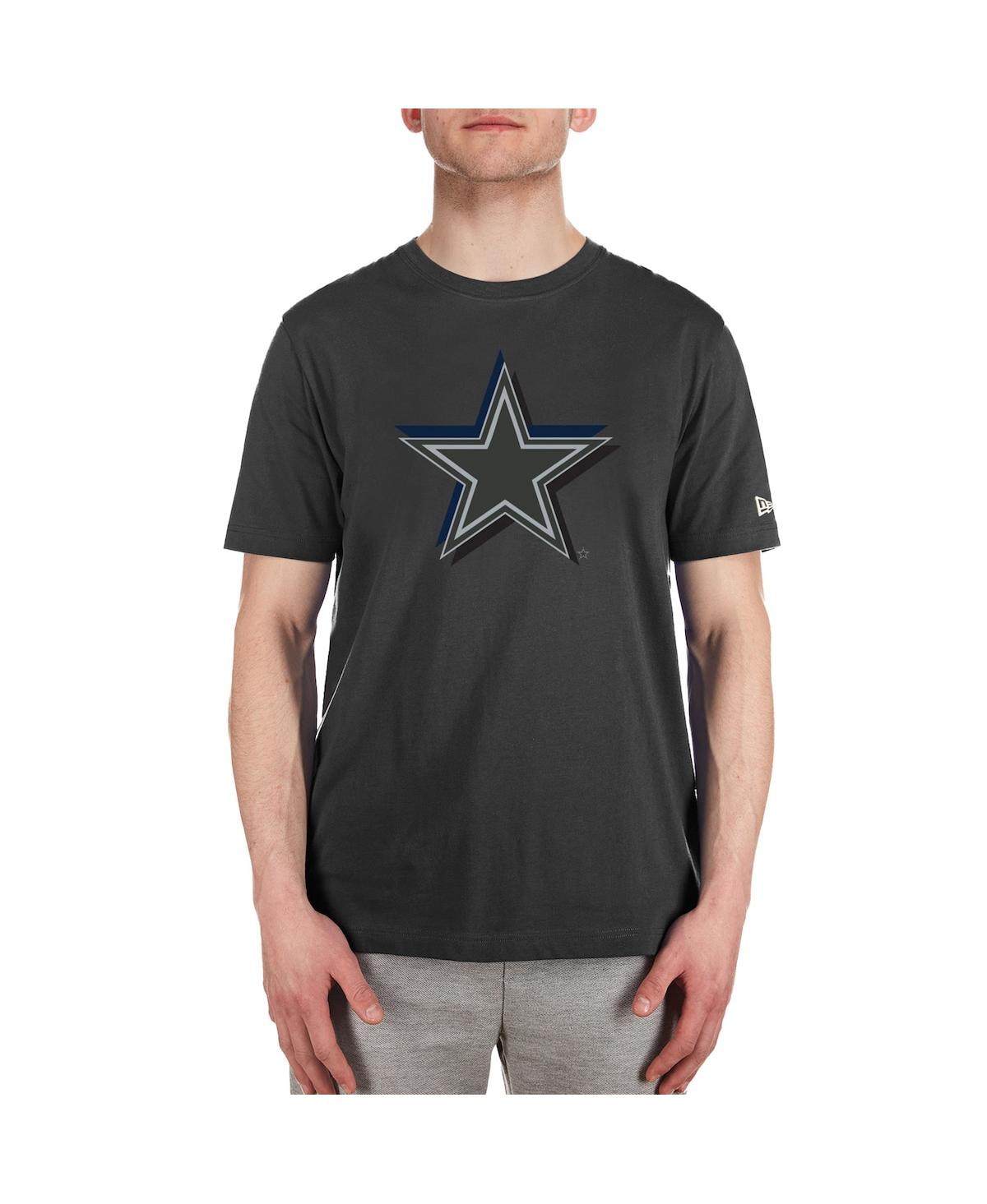 NEW ERA MEN'S GRAPHITE DALLAS COWBOYS 2024 NFL DRAFT T-SHIRT 