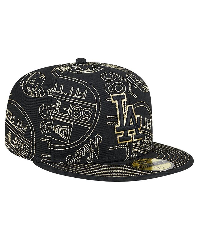 New Era Men's Los Angeles Dodgers 59FIFTY Day Allover Fitted Hat Macy's