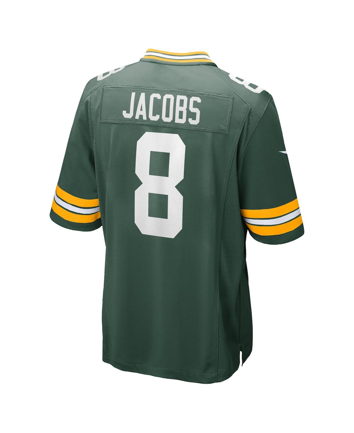 Nike Men's Josh JacobsBay Packers Team Game Jersey - Green