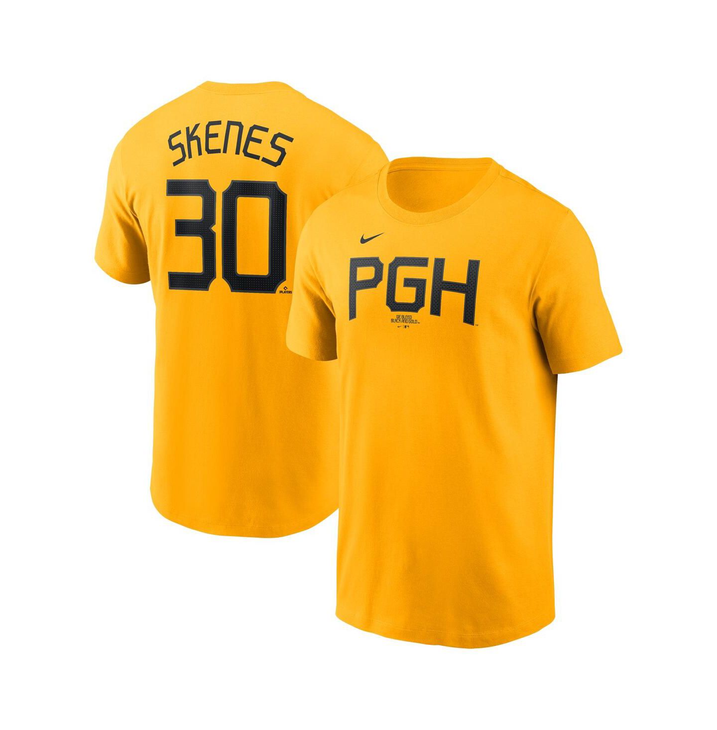 Мужская футболка Nike Paul Skenes Pittsburgh Pirates Fuse Name & Number — фото 1