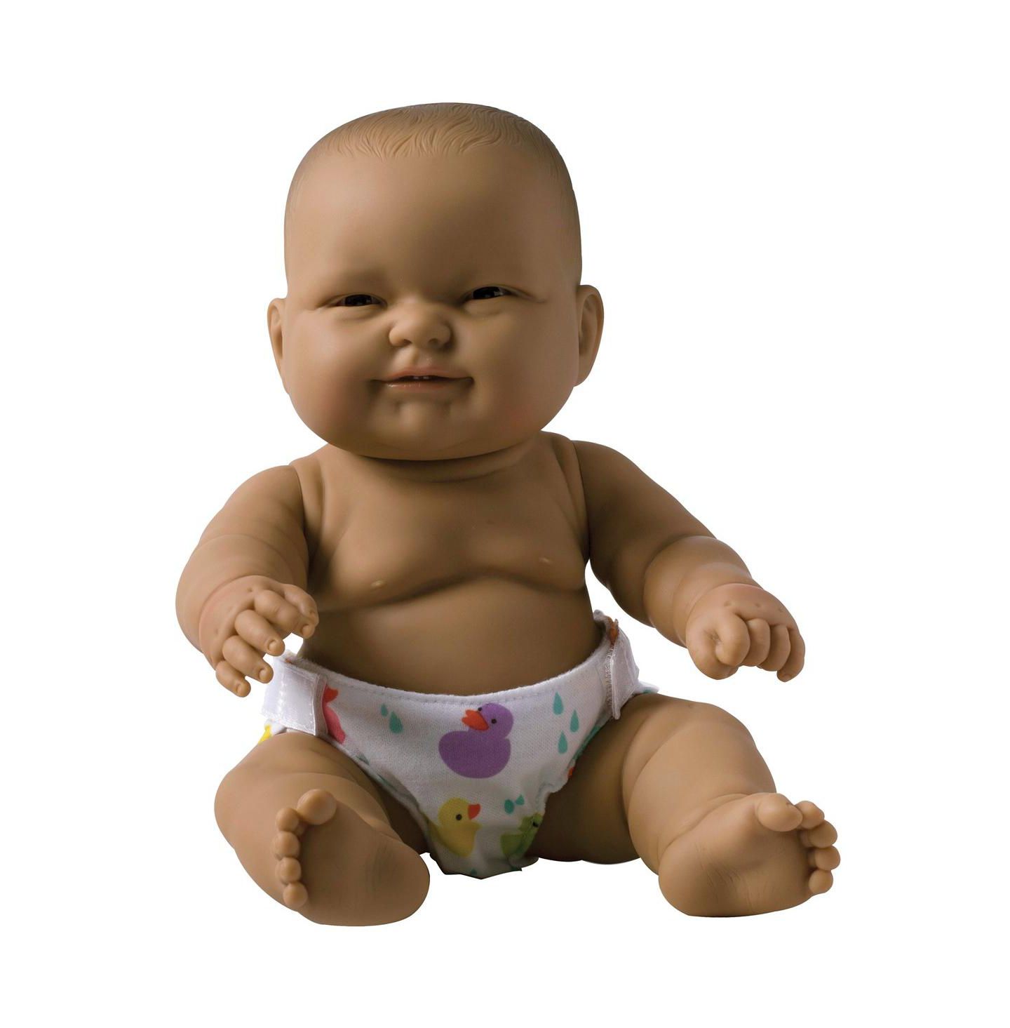 Детские куклы JC TOYS Lots to Love Babies 14" Poseable Baby Dolls with Different Skin Tones, 4-Piece Set, Ages 2+ — фото 4