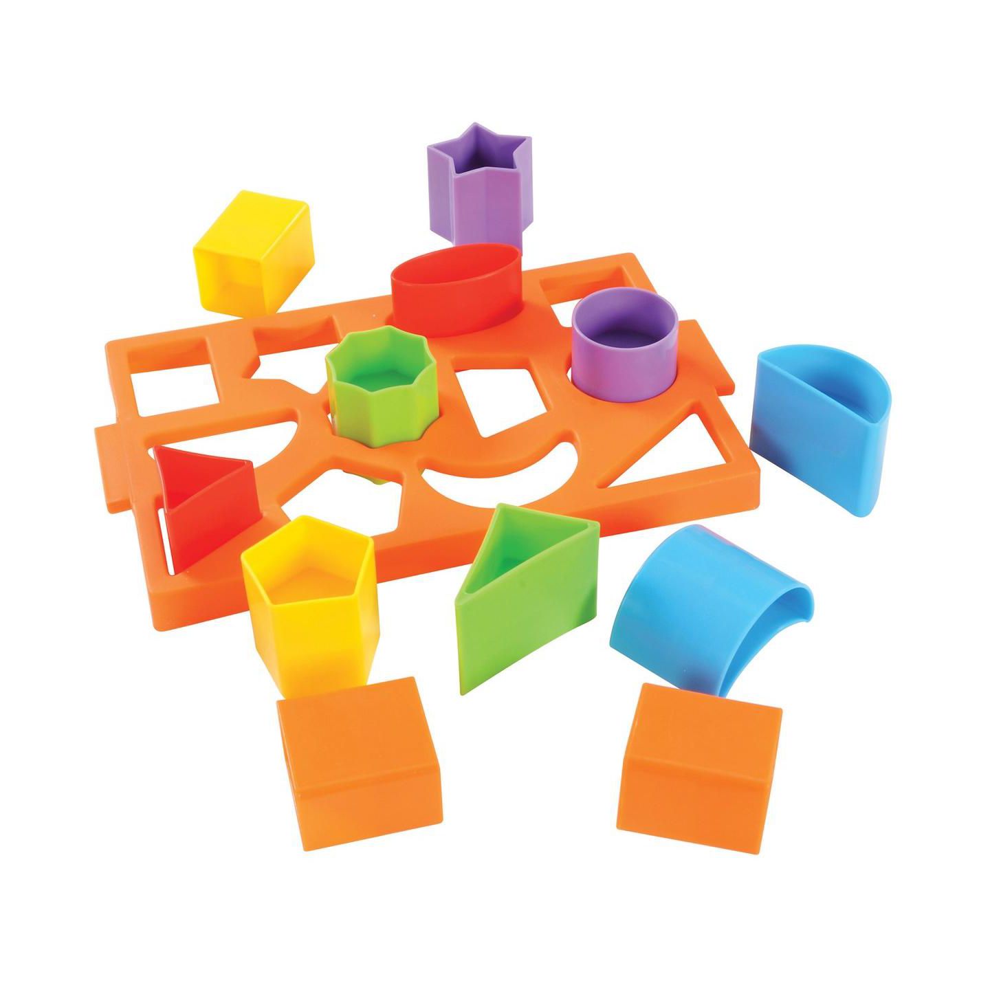 Детские игрушки Kaplan Early Learning Stack Sort Kit Fine Motor Skills 50+ Pieces, Ages 12 Months+ — фото 3